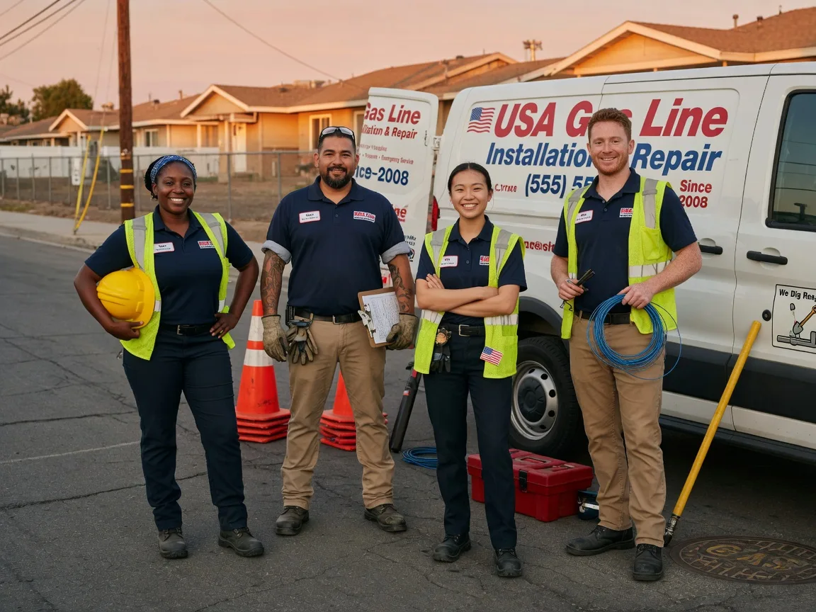 Gas Line Installation company in Preston, IA